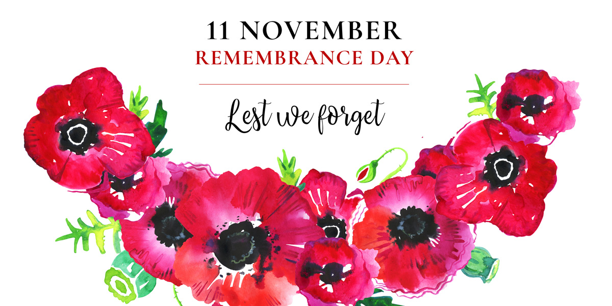 November 11th - Remembrance Day – Levy Salis