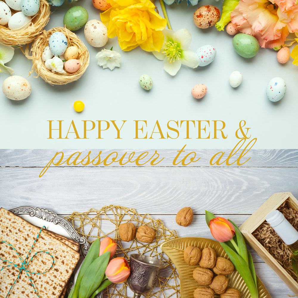 Happy Easter & Passover to all 2020 Levy Salis