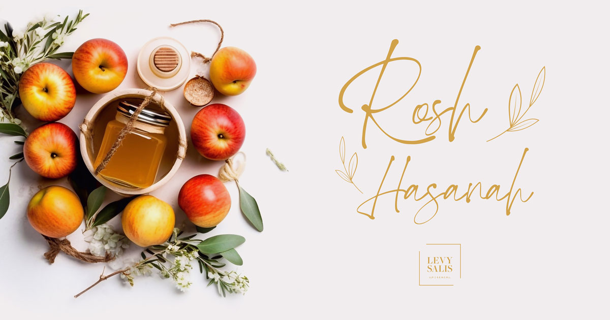 Rosh Hashanah Greetings from Levy Salis LLP 2024 Levy Salis